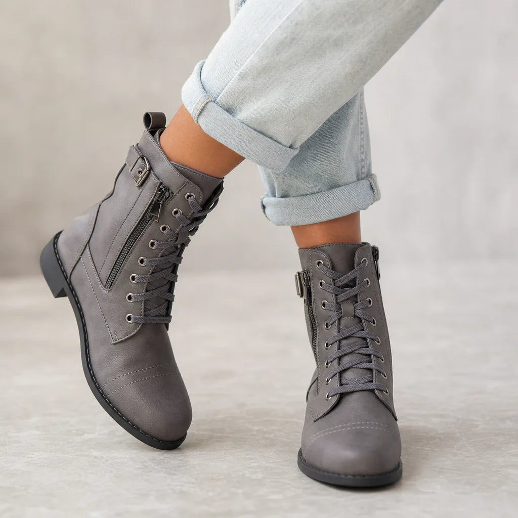 Carroll Lace-Up Ankle Boots