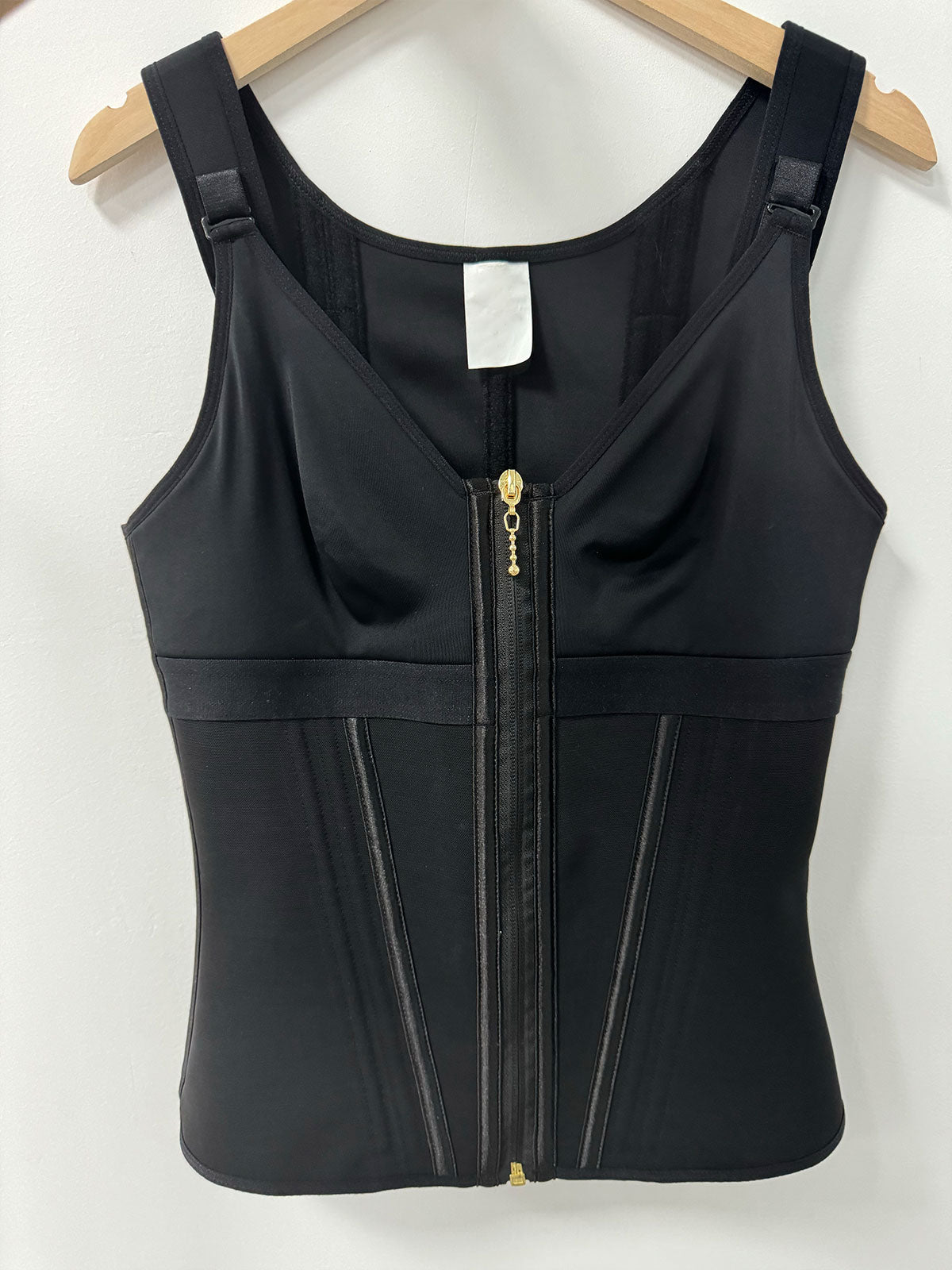 Women's Leopard Print Vest Tummy Control Waist Trainer With Bra