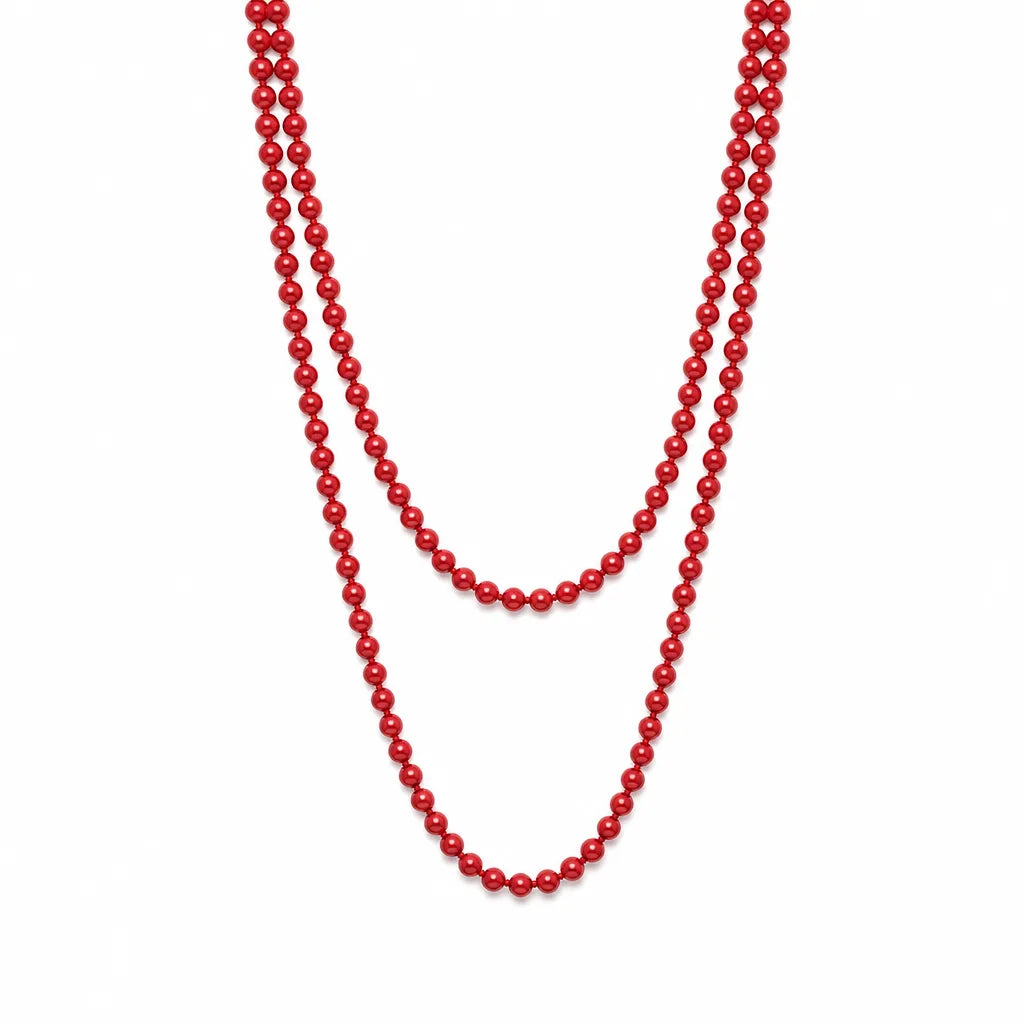 Celeste Rope Pearl Necklace