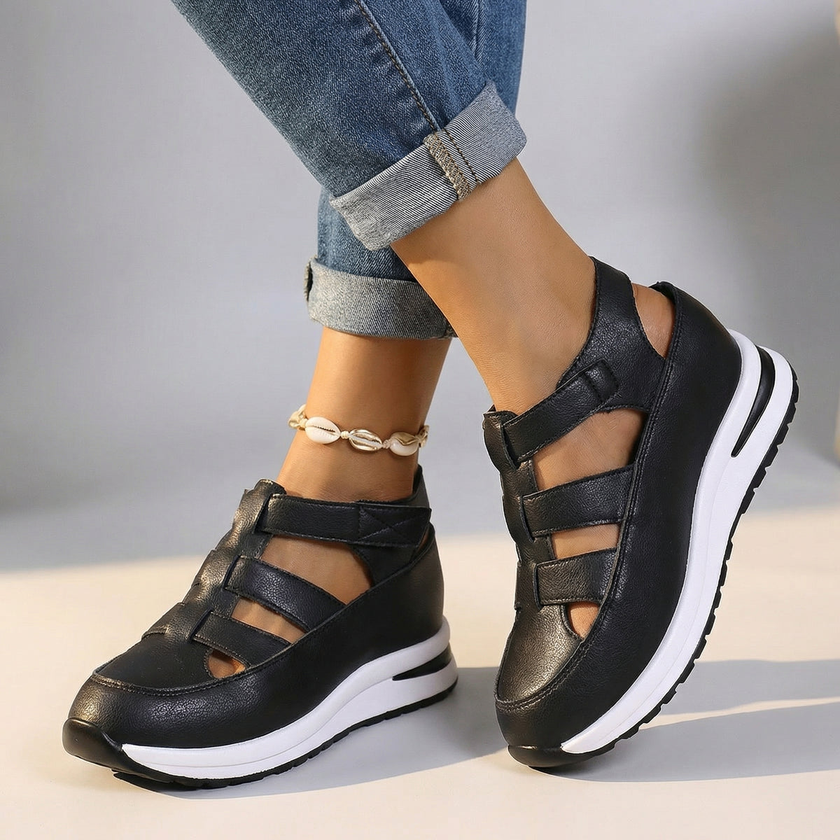 Celia Wedge Sandals