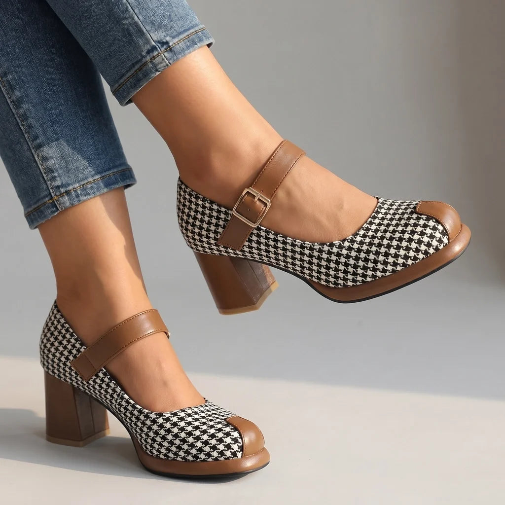 Claudia Block Heels
