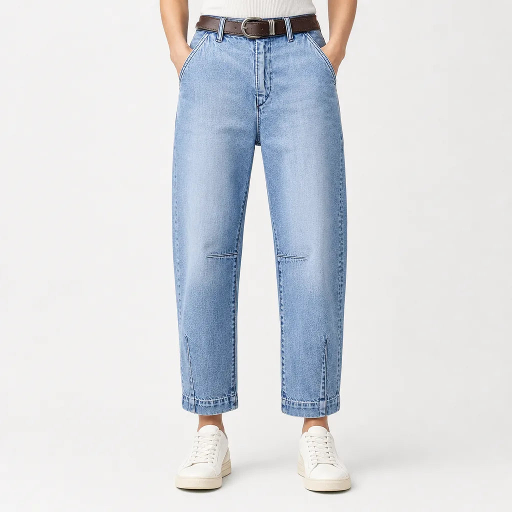 Cleo | Womens Baggy Wide Leg Jeans