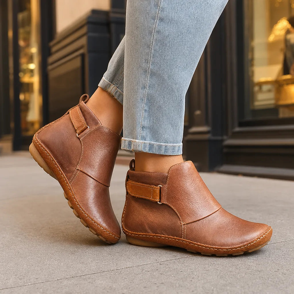 Cleo | Womens Fall Orthopedic Ankle Booties