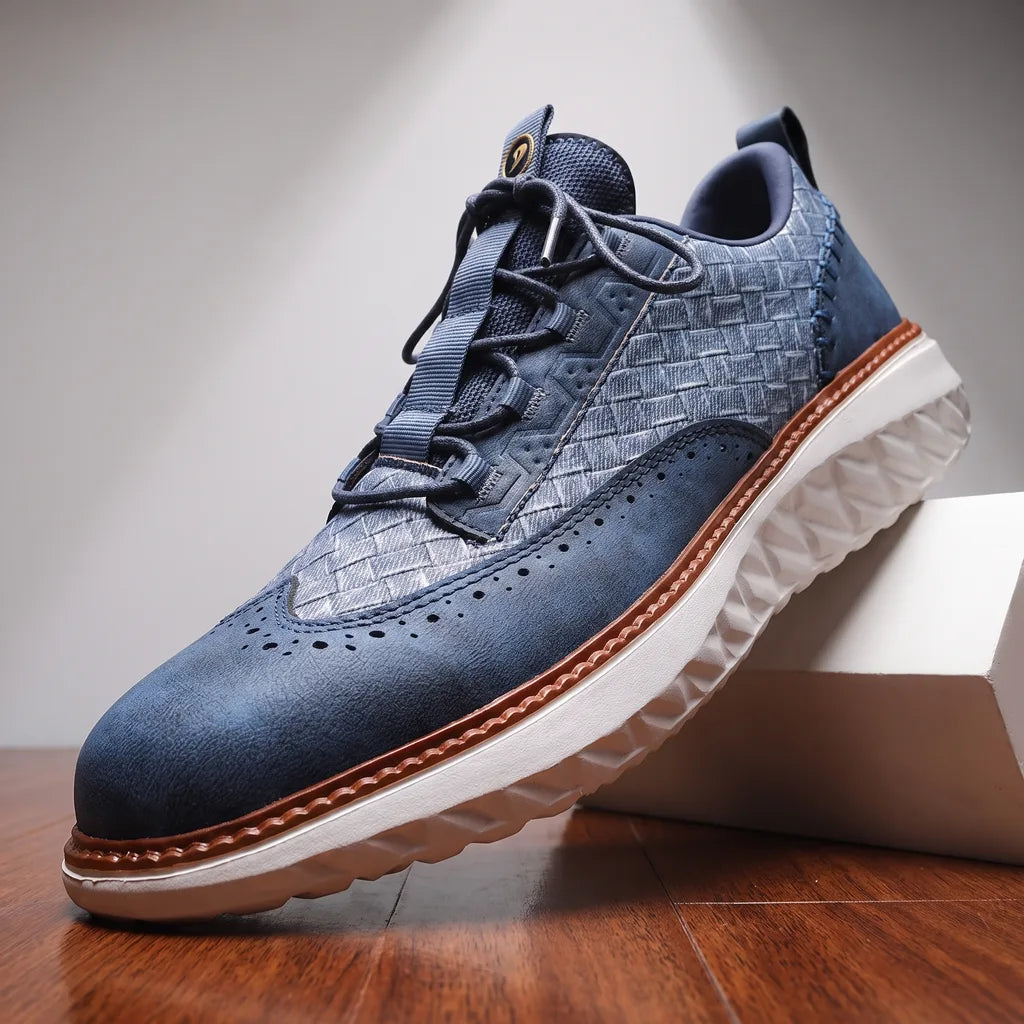 Cleveland | Men's Woven Sneakers  - By Qivii