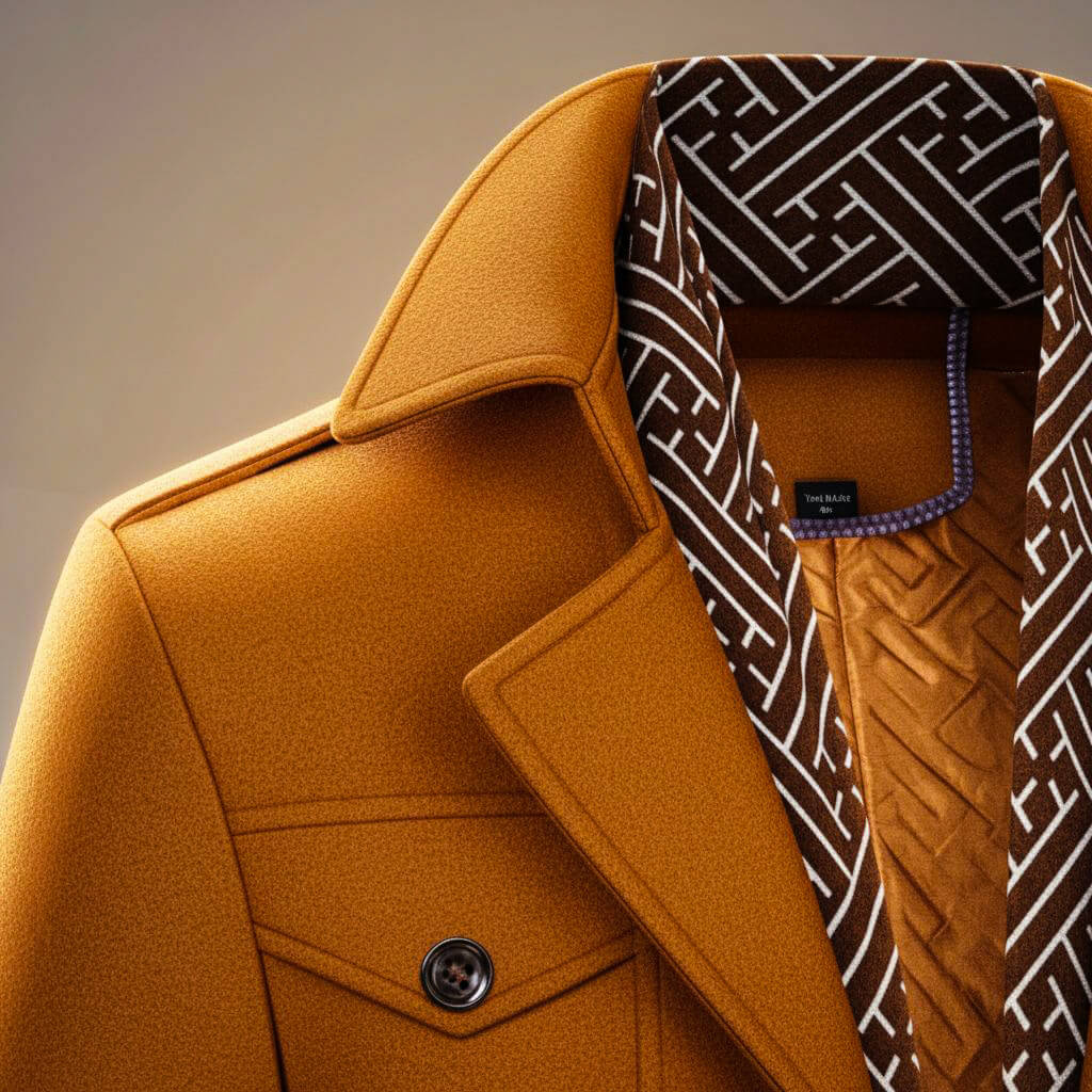 Kensworth Legacy Virgin Wool Coat  - By Qivii