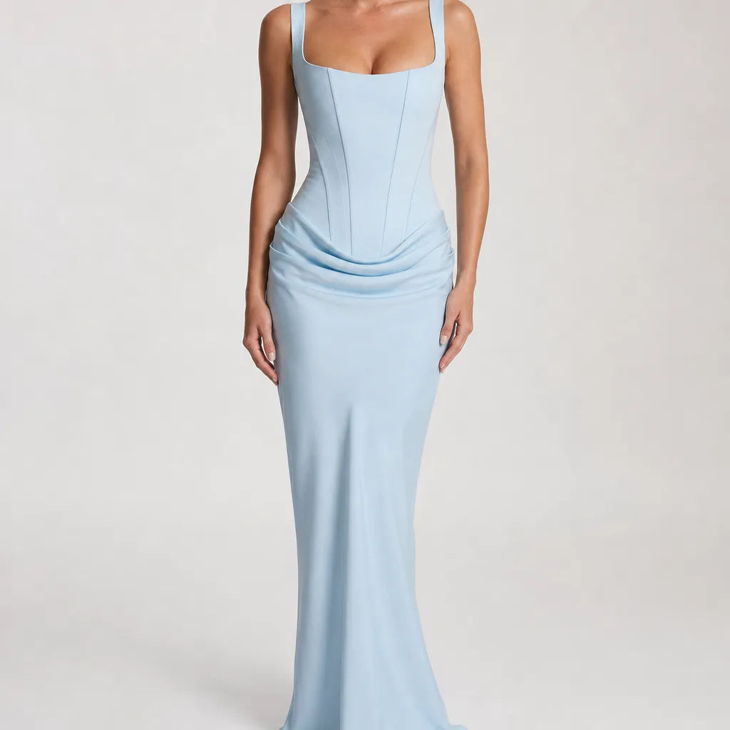 Coralie | Womens Fall Wedding Guest Maxi Dress