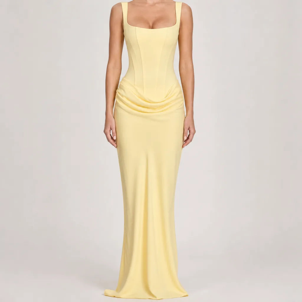 Coralie | Womens Fall Wedding Guest Maxi Dress