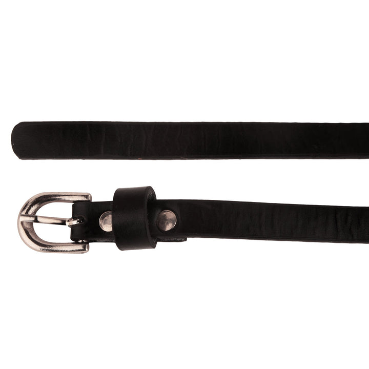 Faux Leather Belt (Black)