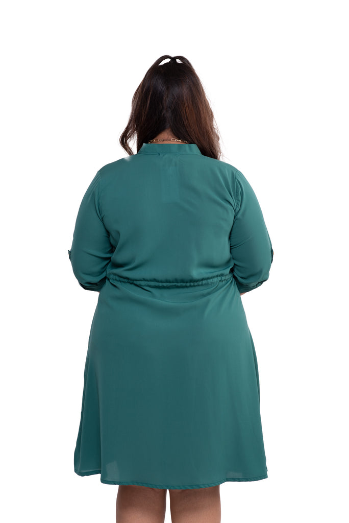 Utility Dress (Dark Green)