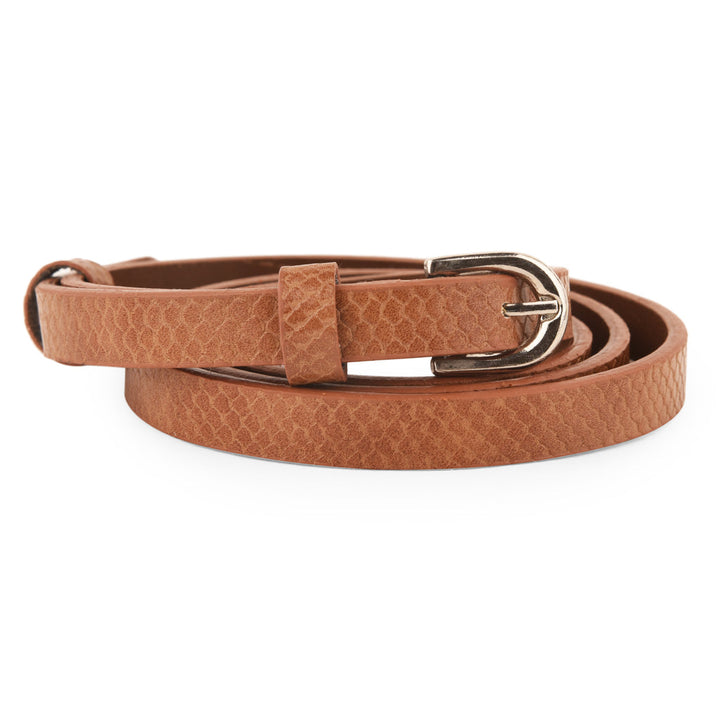 Faux Leather Belt (tan)