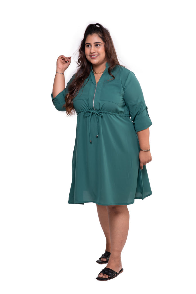 Utility Dress (Dark Green)