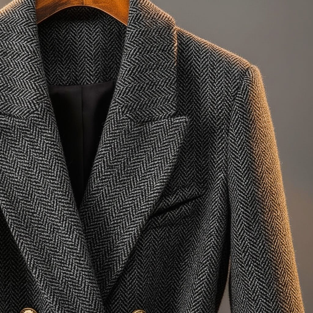 Coraline Couture Wool Blazer  - By Qivii