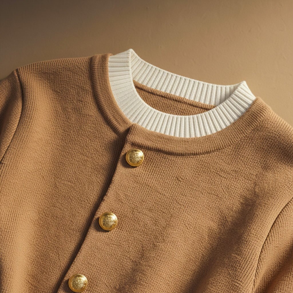 Pearl Couture Merino Wool Sweater  - By Qivii