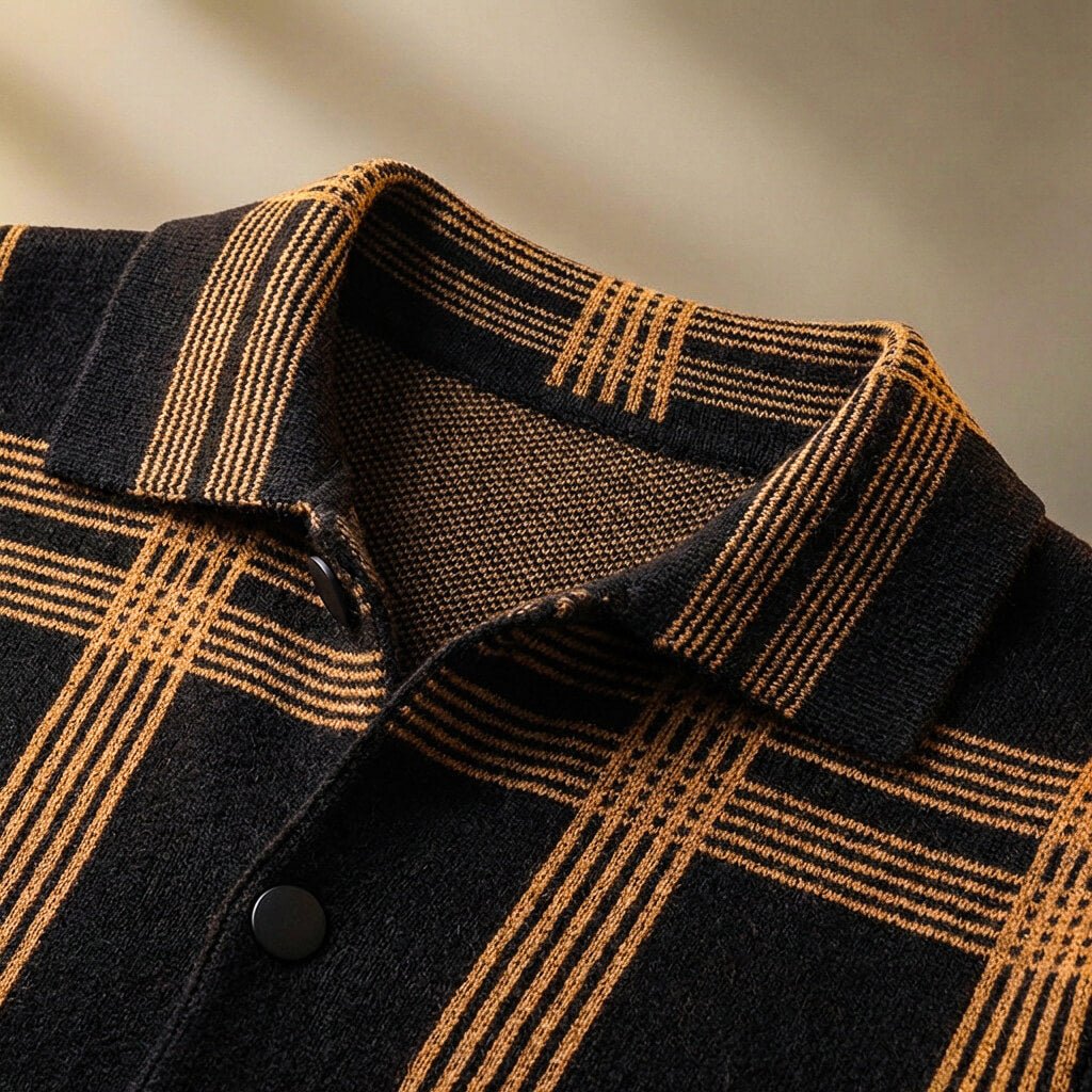 Julian Knit Wool Cardigan  - By Qivii