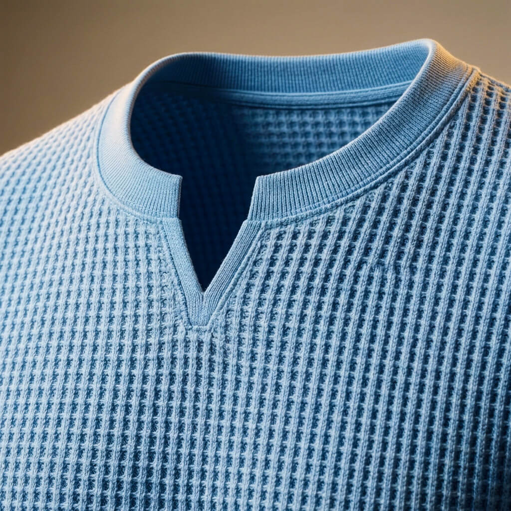 Whitaker Prestige Waffle Knit Shirt  - By Qivii