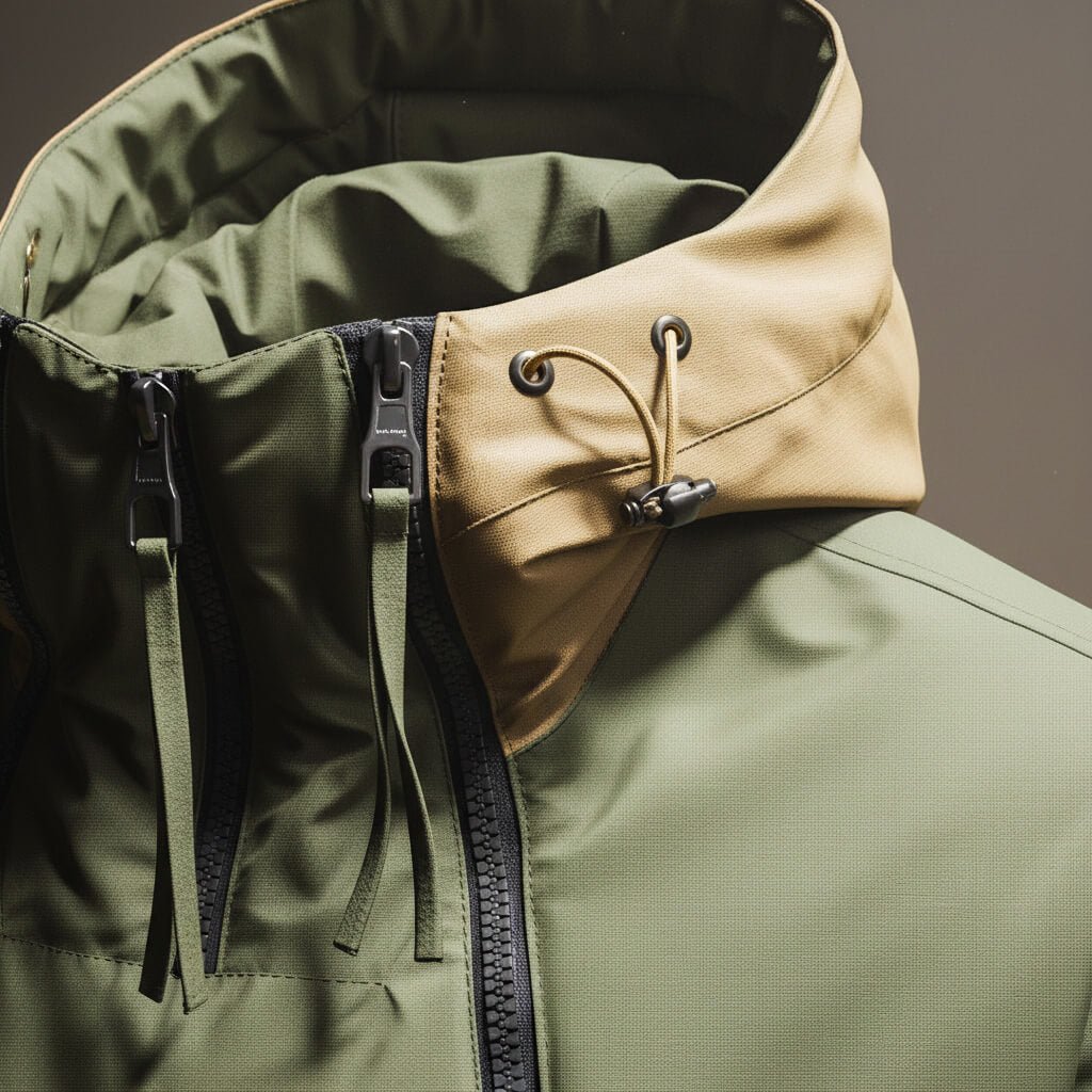 Nolan Hooded Transitional Jacket  - By Qivii