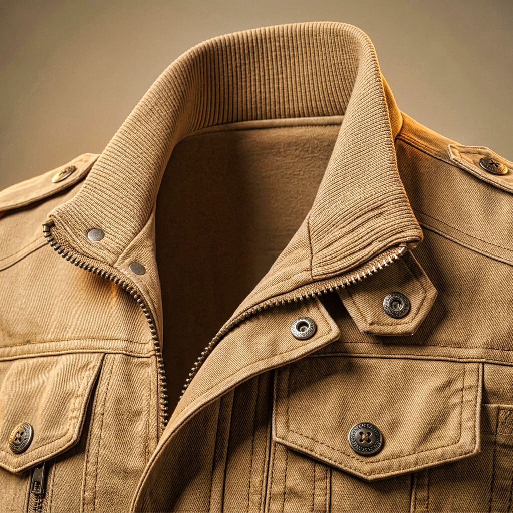 Aaron Organic Denim Jacket  - By Qivii