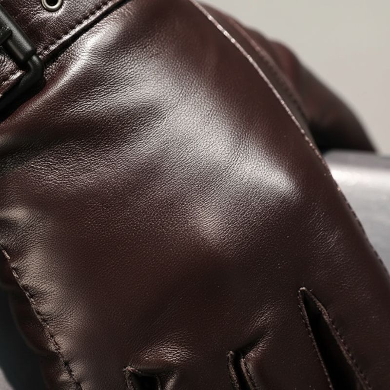 Carrington Genuine Leather Gloves  - By Qivii