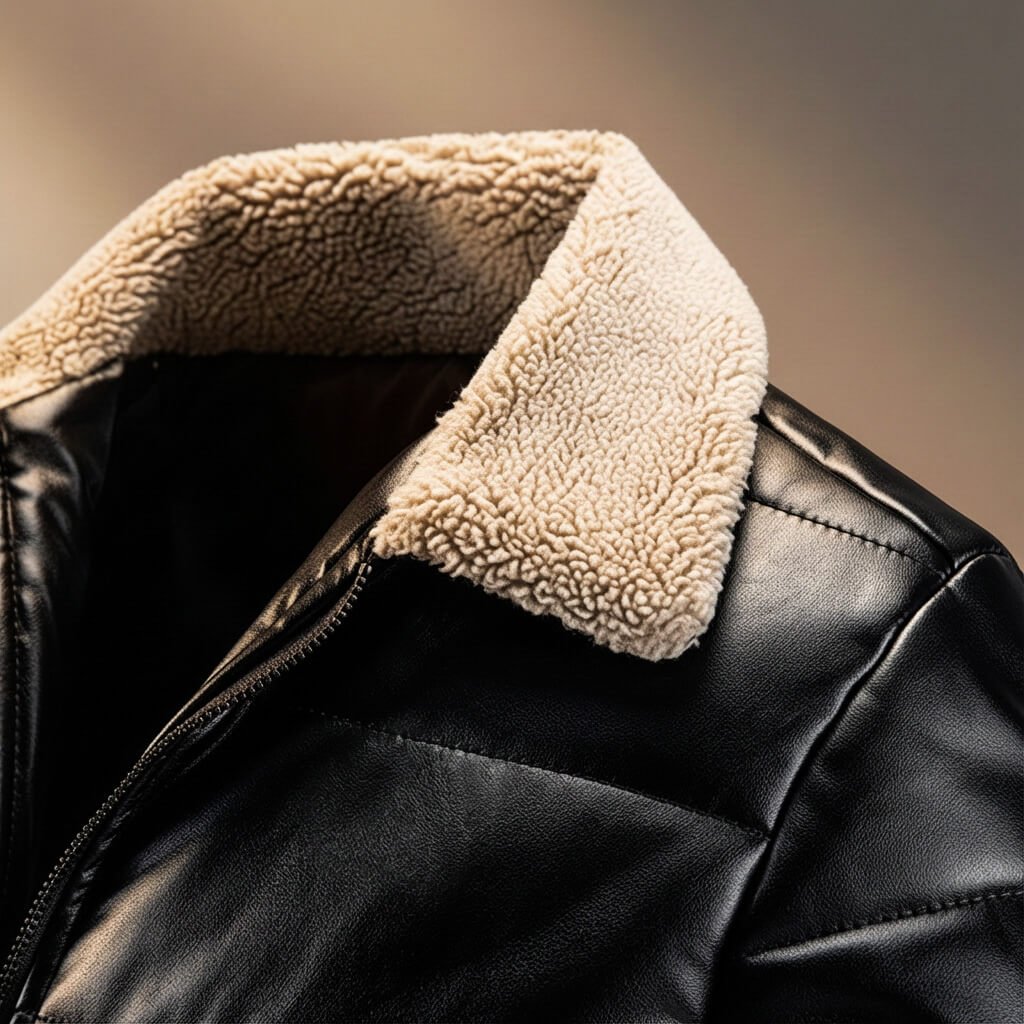 Parker Prestige Quilted Leather Jacket  - By Qivii