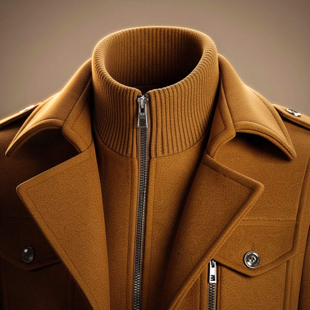 Marco Legacy Virgin Wool Coat  - By Qivii