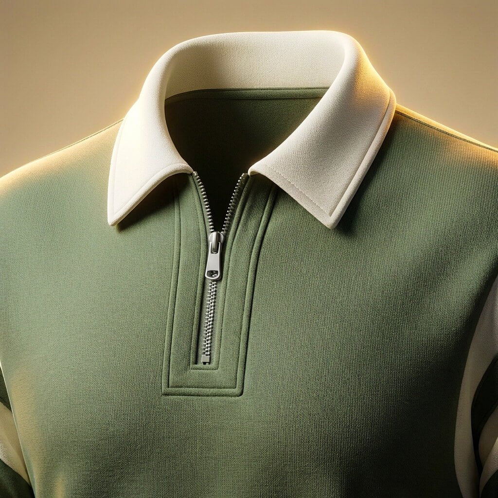 Brett Prestige Long Sleeve Polo  - By Qivii