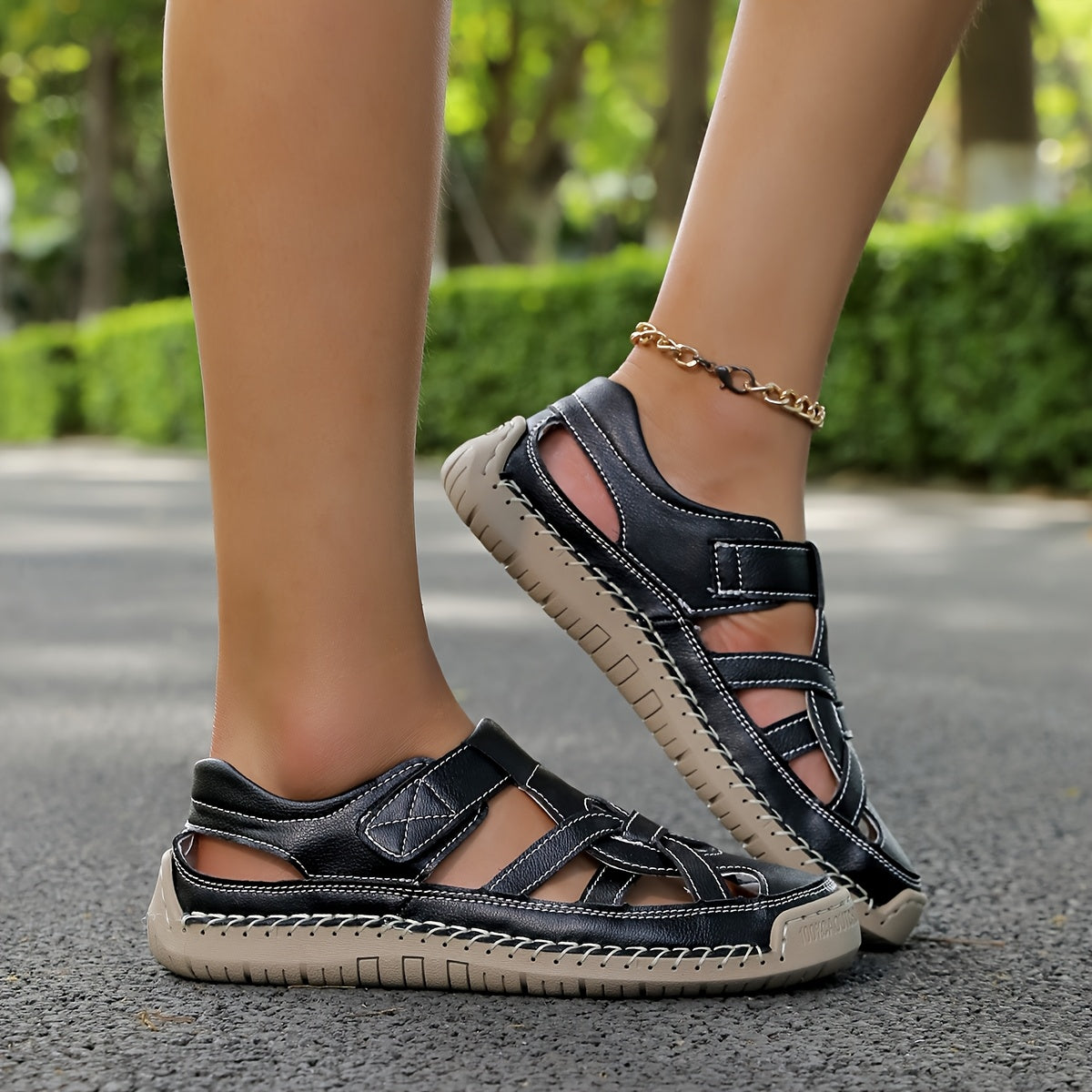 Sola - Leichte Sommer-Sandalen  - By Qivii