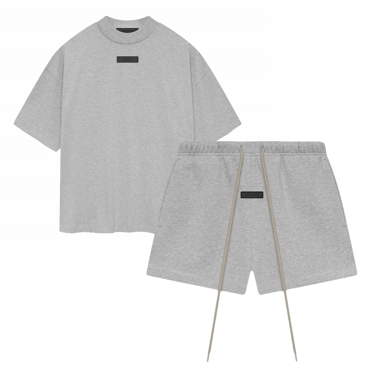 SS24 T-Shirt / Shorts / Set - Gray  - By Qivii