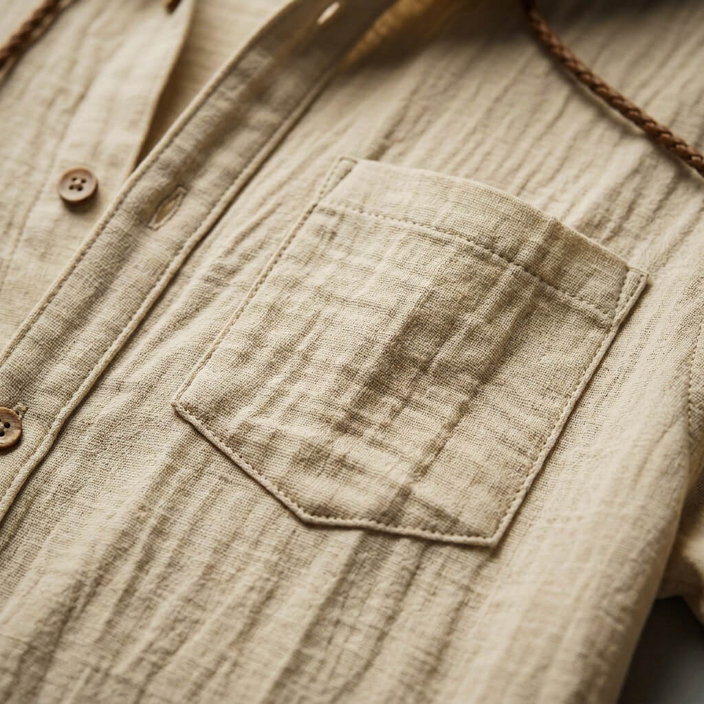 Miles Cotton Linen Hooded Jacket  - By Qivii