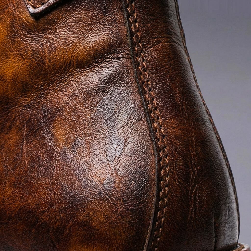 Royce Retro Leather Boots  - By Qivii
