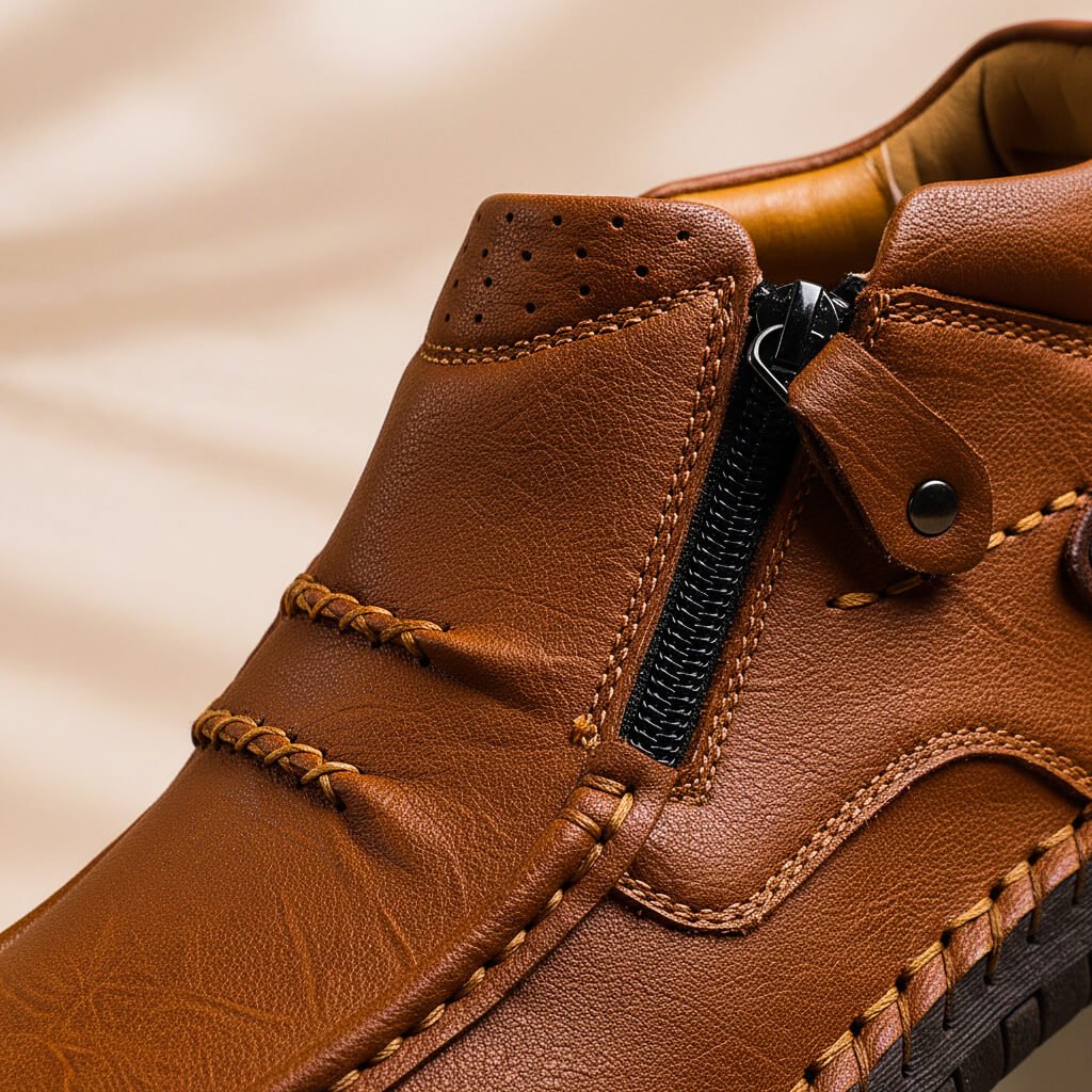 Langford Classic Leather Shoes  - By Qivii
