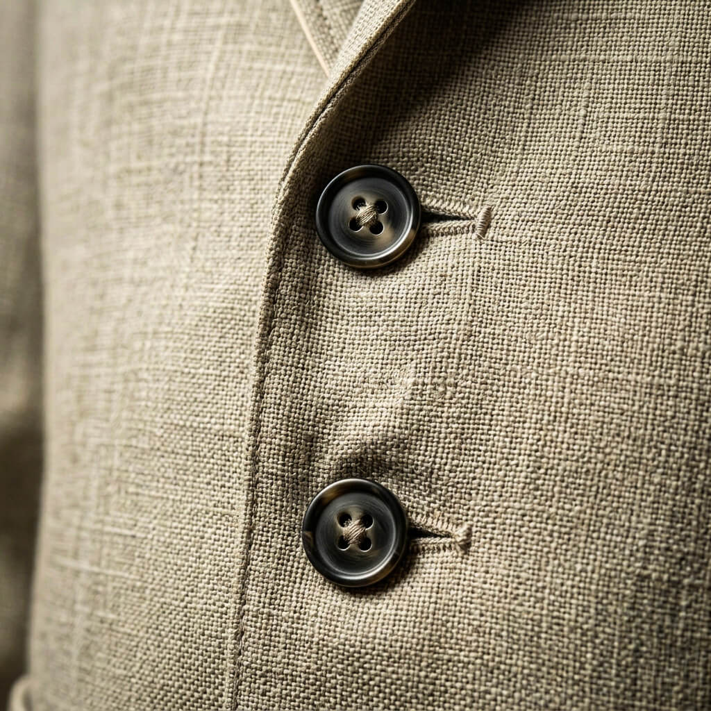 Douglas Prestige Linen Blazer  - By Qivii