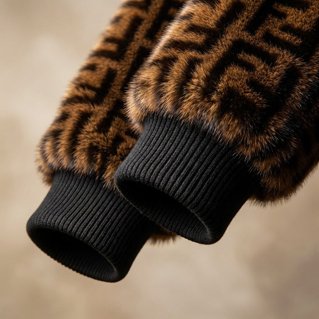 Sterling Prestige Hooded Fur Jacket  - By Qivii