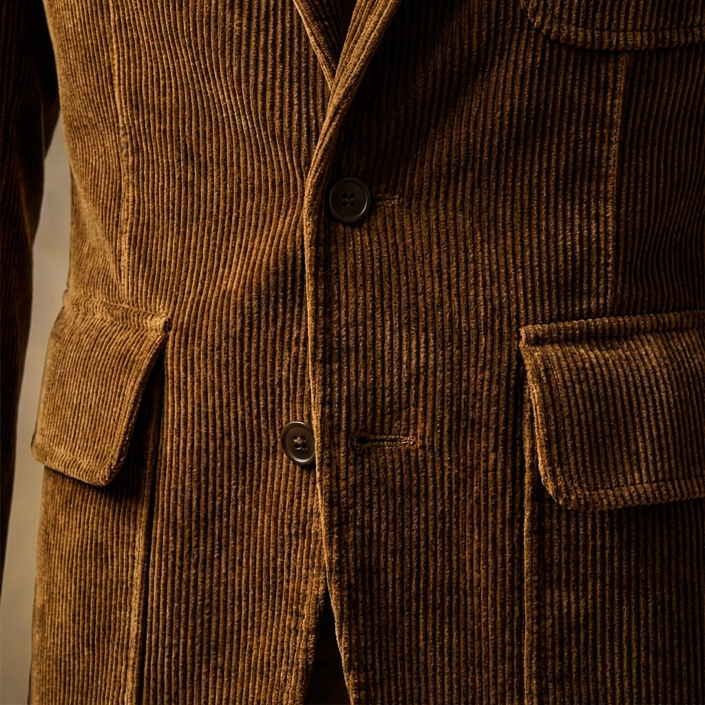 Benjamin Prestige Corduroy Blazer  - By Qivii