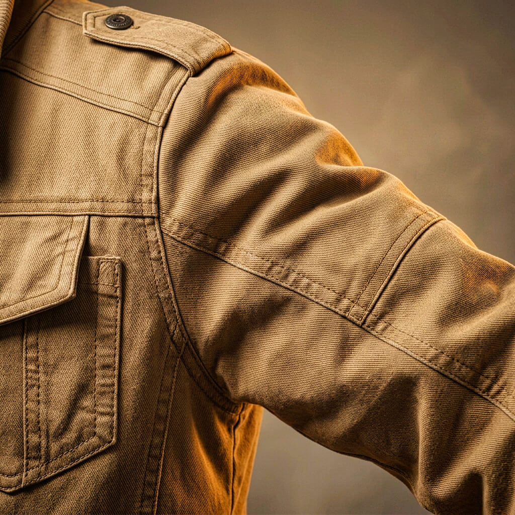 Aaron Organic Denim Jacket  - By Qivii
