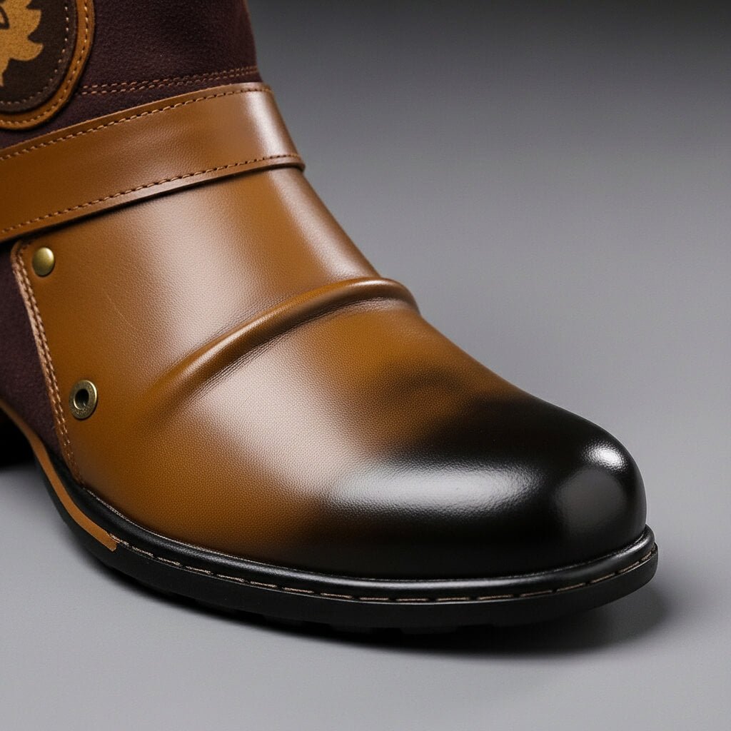Lionheart Legacy Leather Boots  - By Qivii