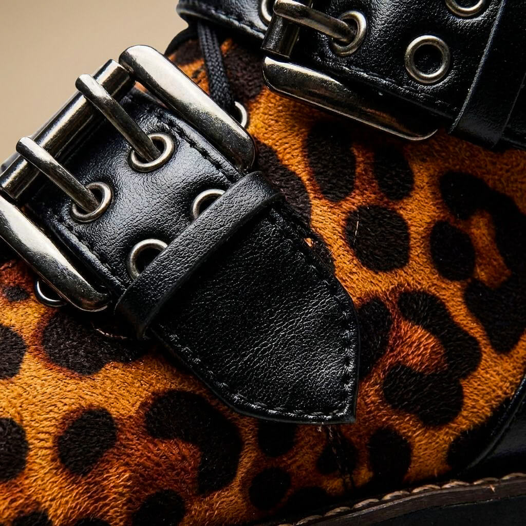 Savannah Buckle Ankle Boots  - By Qivii