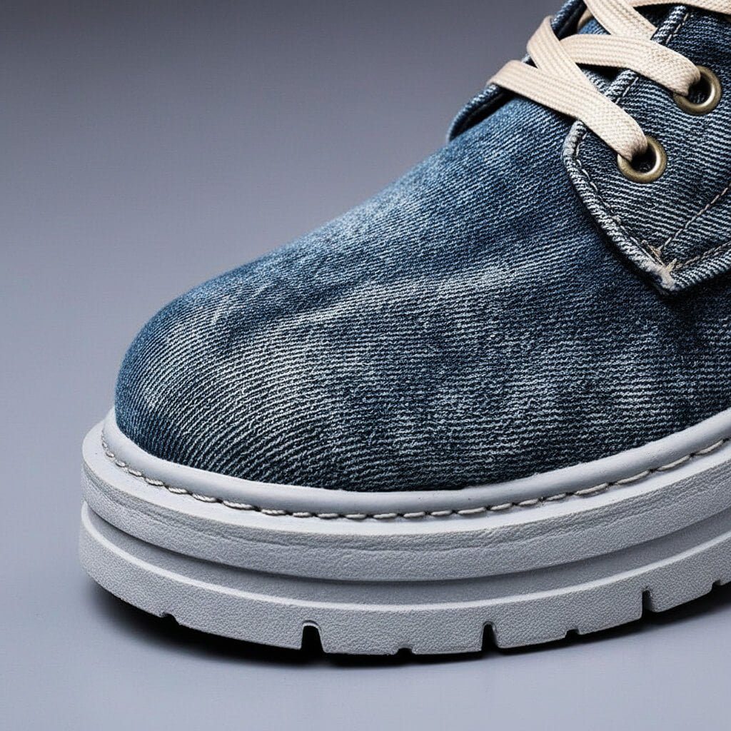 Tyson Denim High-Top Shoes  - By Qivii