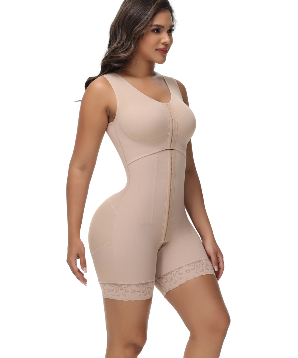 Shapshe® Women's Tummy Control Fajas Colombianas Postpartum High Compression BBL Corset Shapewear  - By Qivii