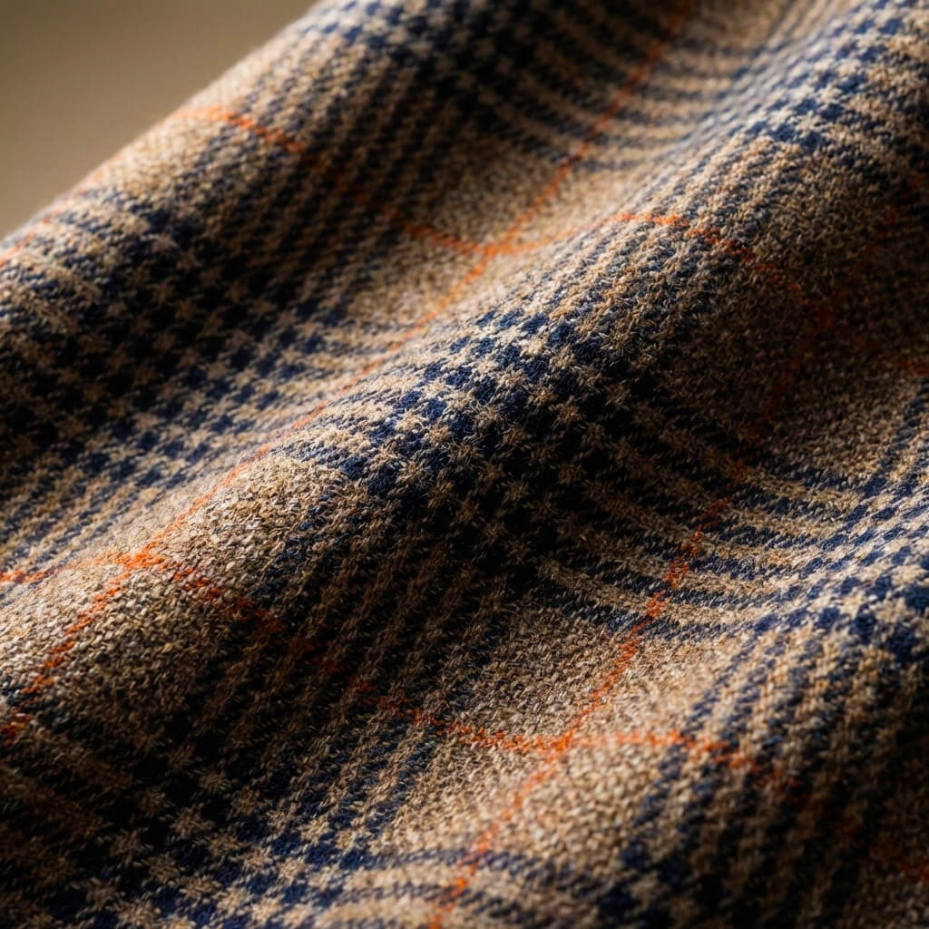 Charles Houndstooth Wool Blazer  - By Qivii