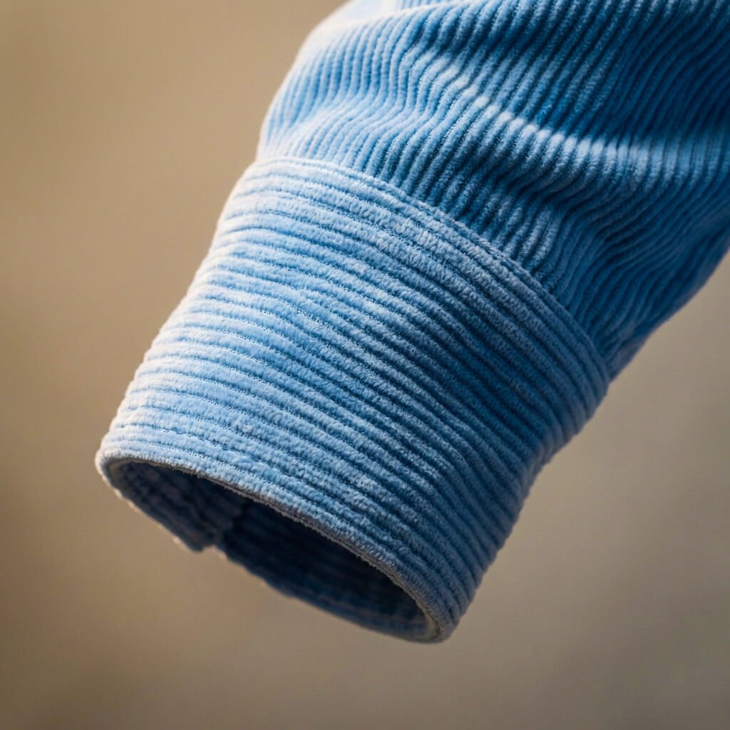 Scott Corduroy Long Sleeve Polo  - By Qivii