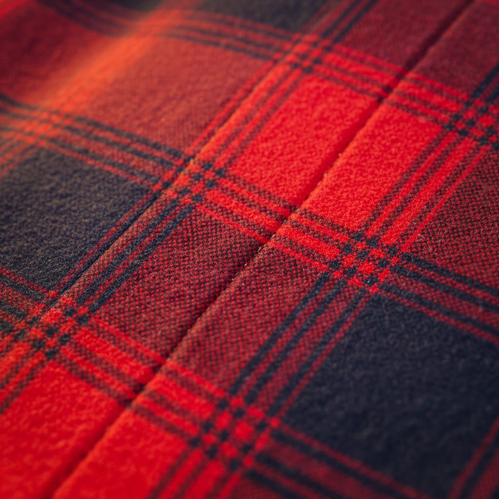 Sawyer Hooded Plaid Jacket  - By Qivii