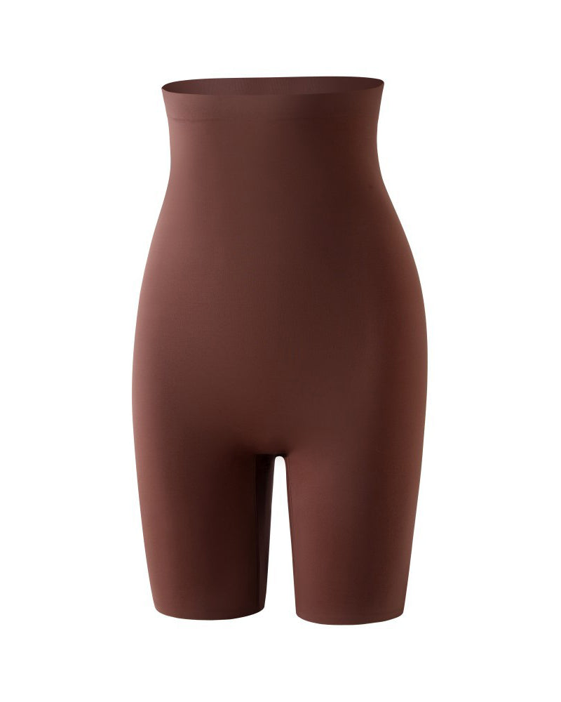 Smooth High Waisted Tummy Control Shapewear Shorts Slimming Breathable Boxer Panties  - By Qivii