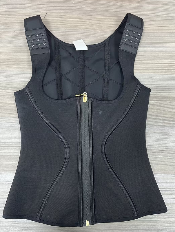 Shapshe® Women's Double Compression Bone Waist Trainer Tummy Control Postpartum Corset Vest  - By Qivii