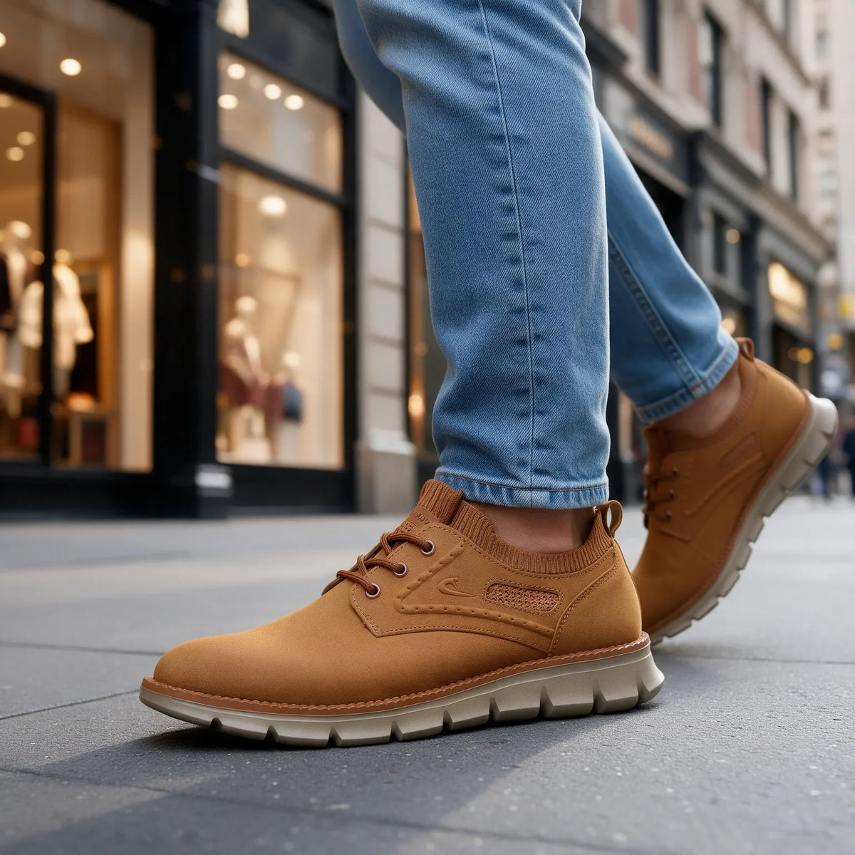 Daniel R. Hayes men's sneakers by Qivii featuring multi-colored design and casual athletic style from Hudson Ridge footwear line.