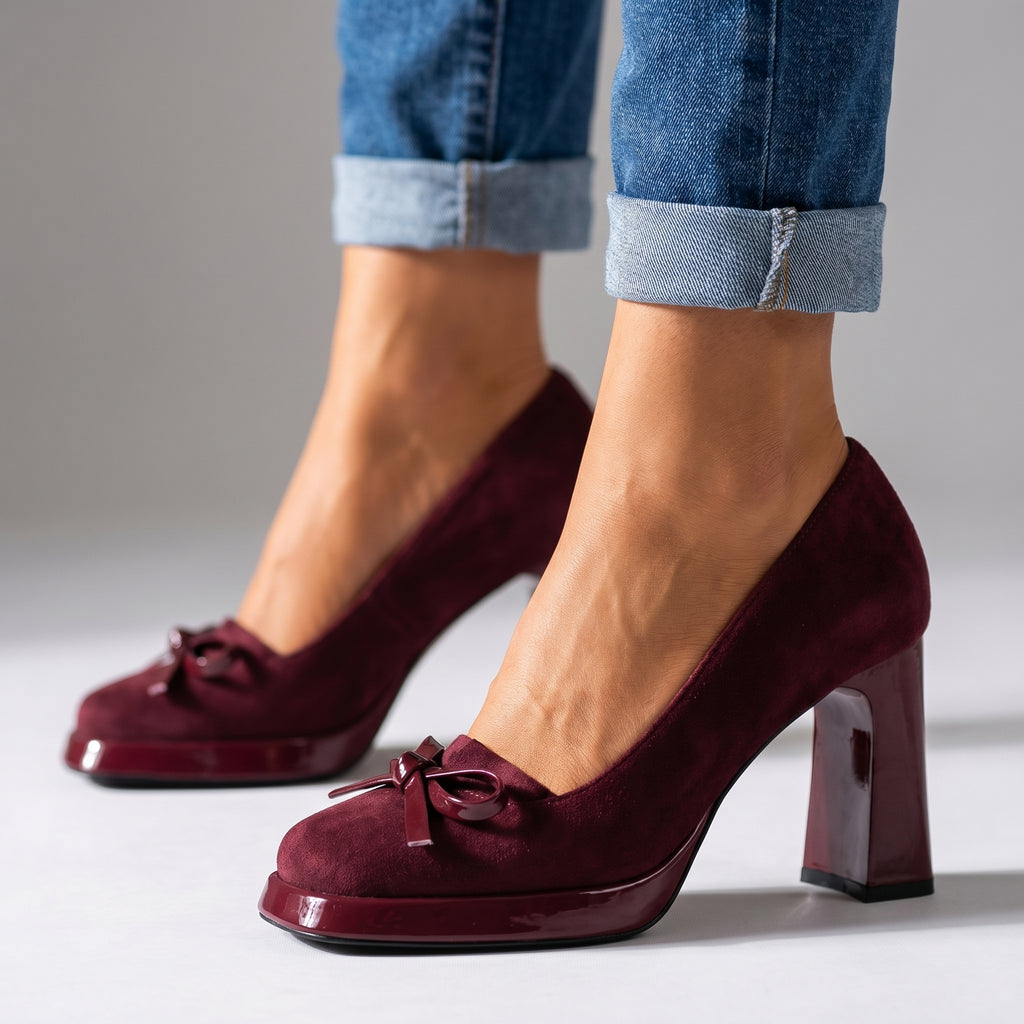 Davina Suede Platforms