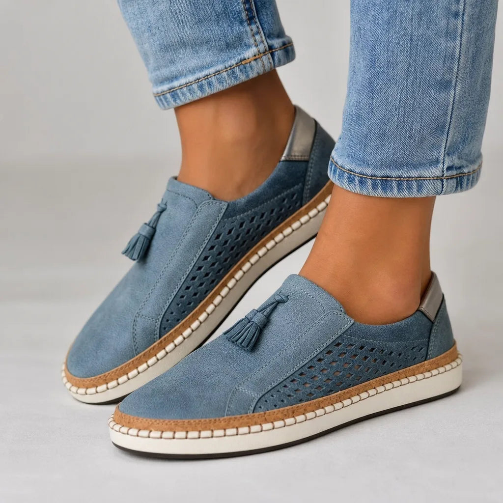 Delphine Tassel Slip-On Loafers