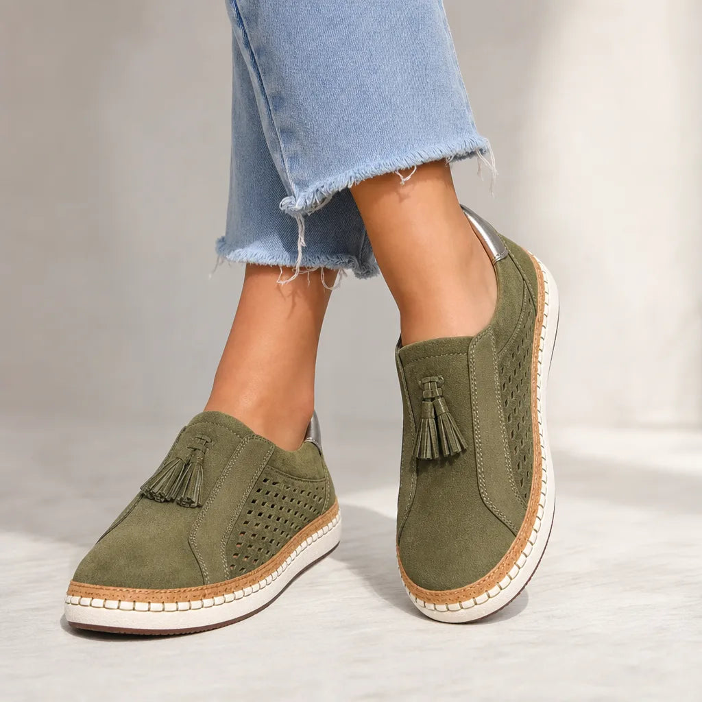 Delphine Tassel Slip-On Loafers