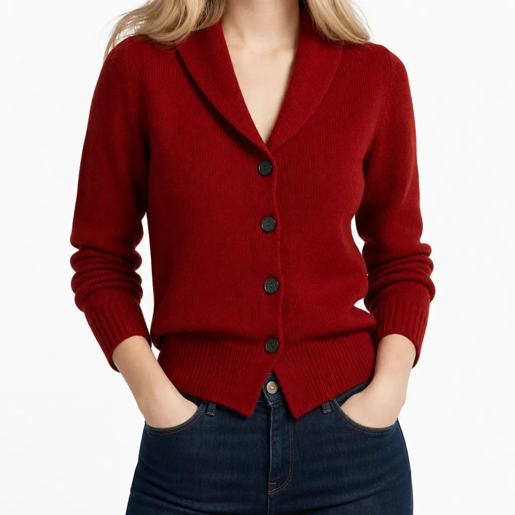 Delphine | Womens Knit Cardigan Sweater