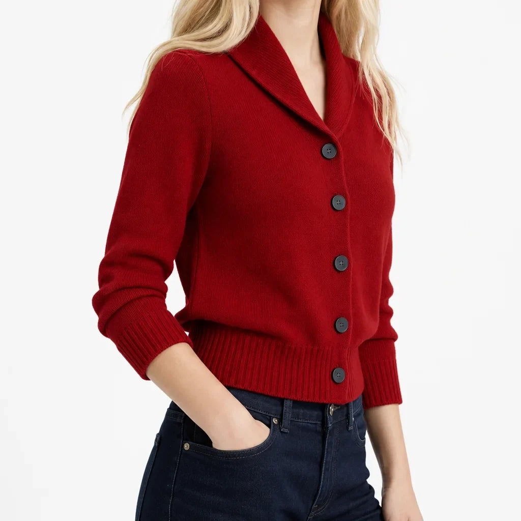 Delphine | Womens Knit Cardigan Sweater
