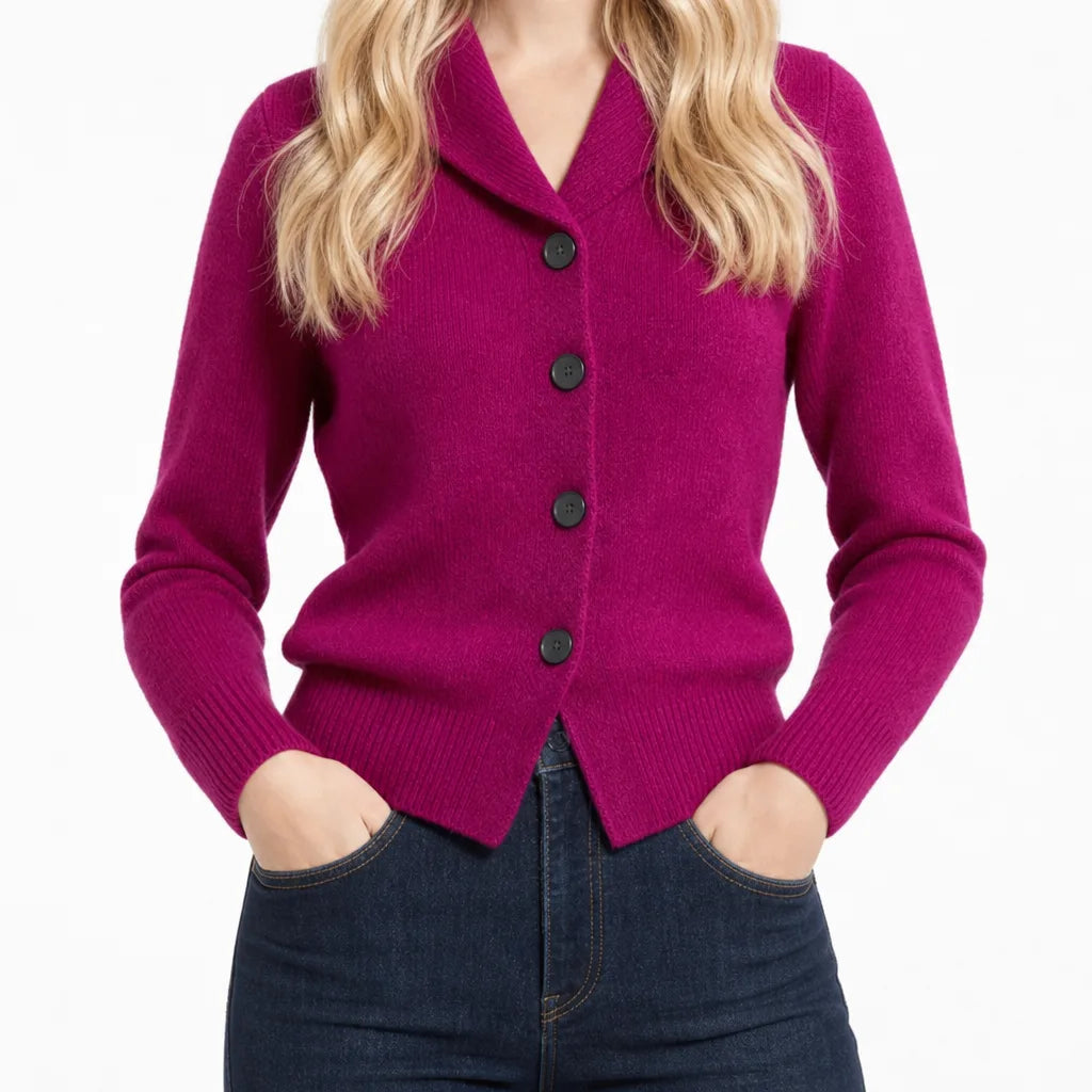 Delphine | Womens Knit Cardigan Sweater